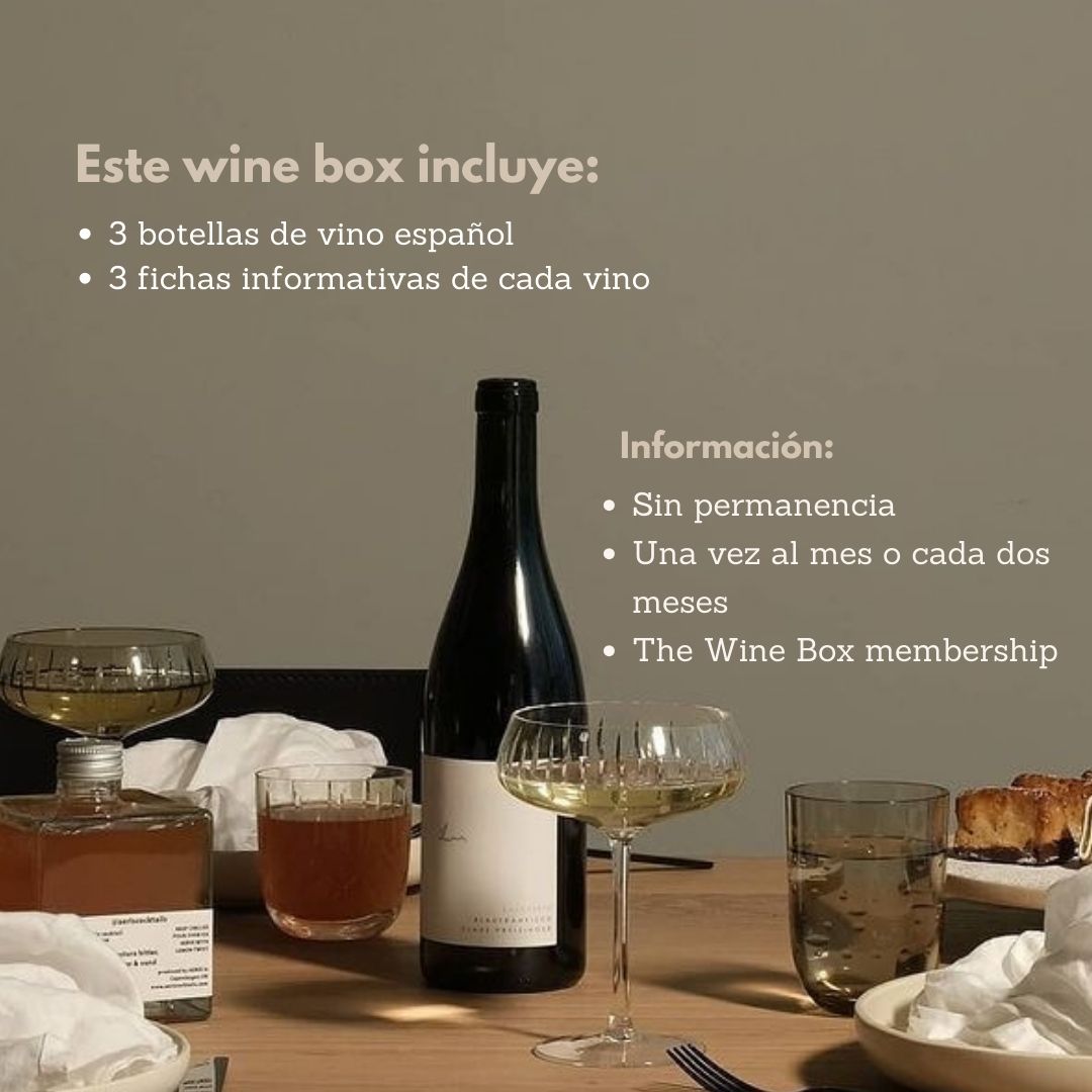 3 botellas - The Wine Box