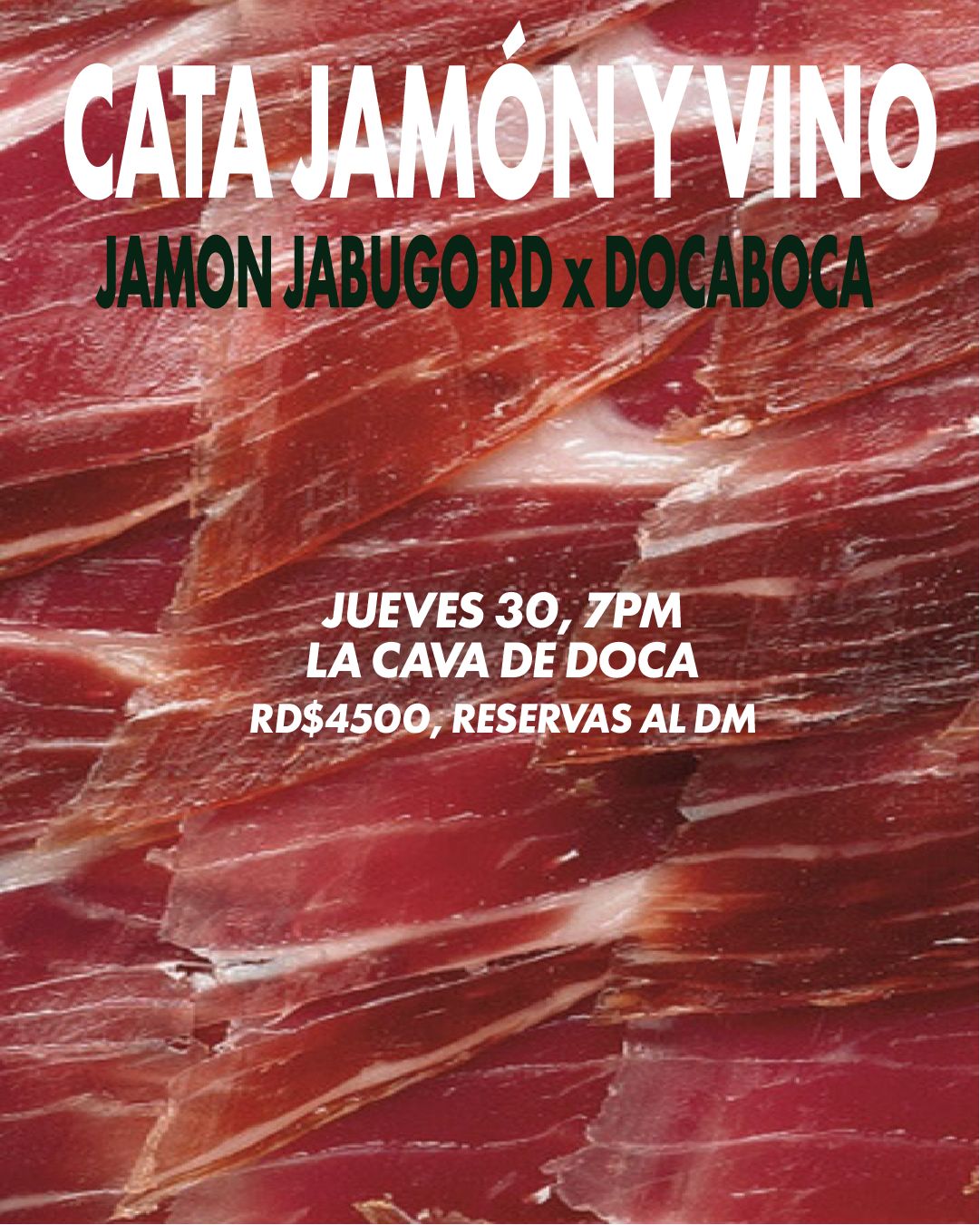 Jamón Jabugo RD x Docaboca